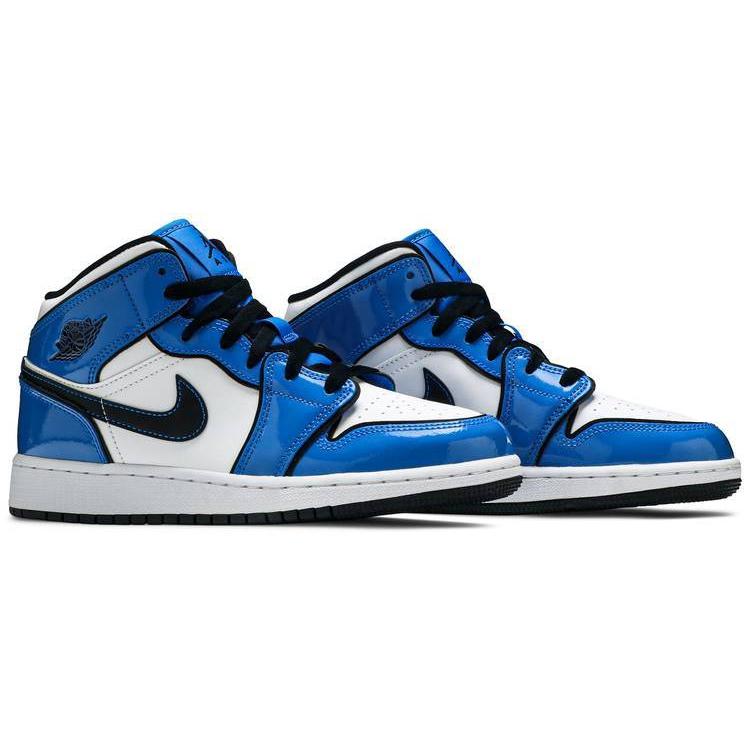 Jordan 1 Mid Turf Orange GS