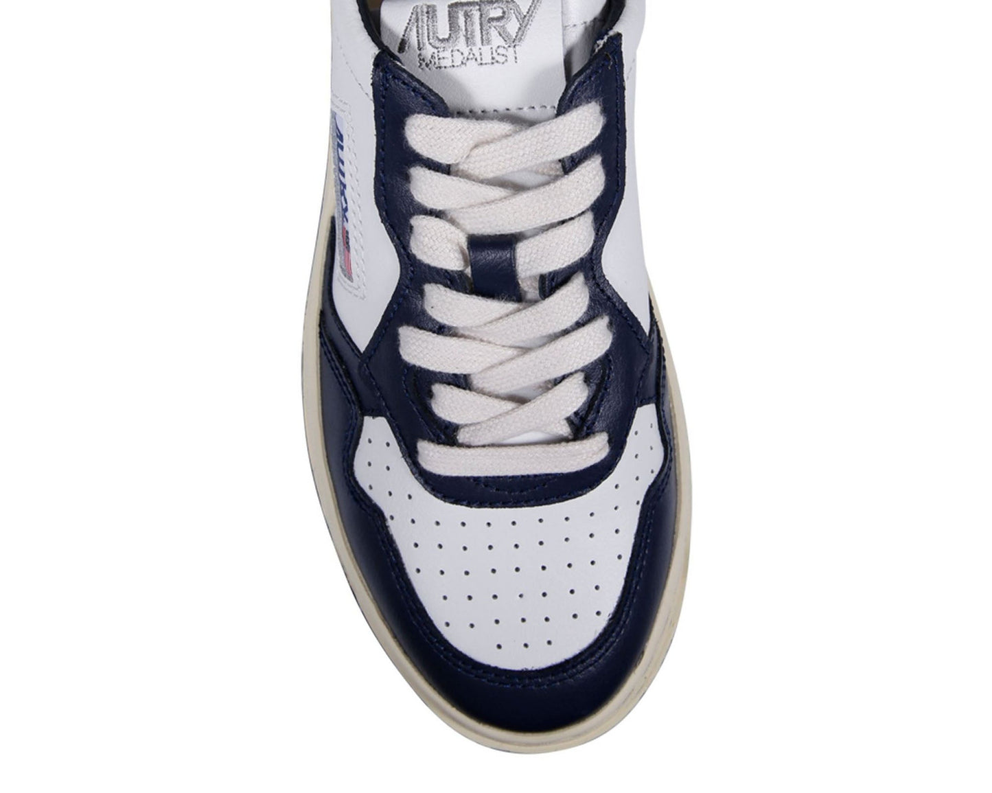 Autry Medalist Bicolor Low-Top Sneakers