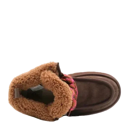 UGG Funkarra Cabin Cuff Dark Brown Boot