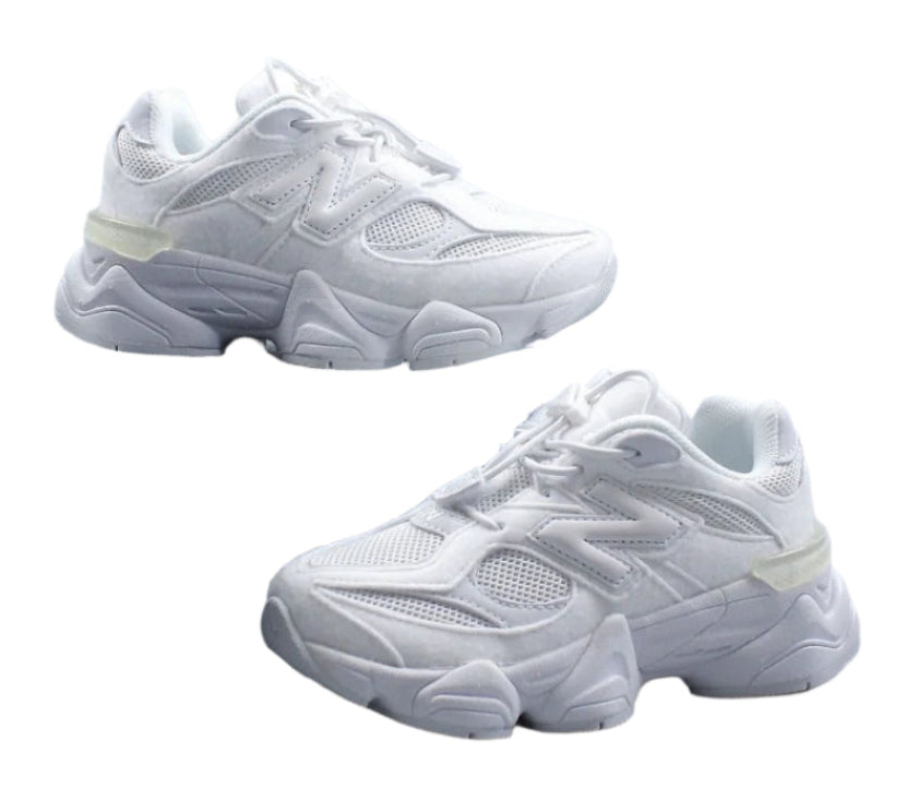 New Balance 9060 Kids Triple White