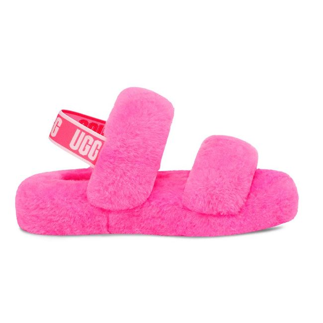 נעלי האג | מגפי האג Ugg Fluff Yeah Slides PINK