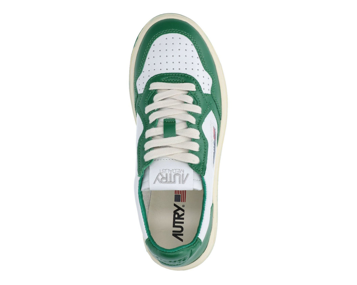 Autry Medalist Bicolor Low-Top Sneakers