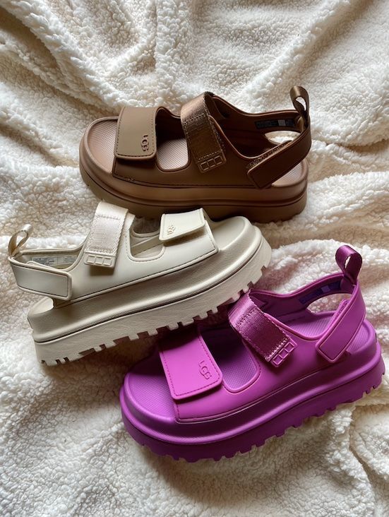 UGG GoldenGlow Sandal Mangosteen