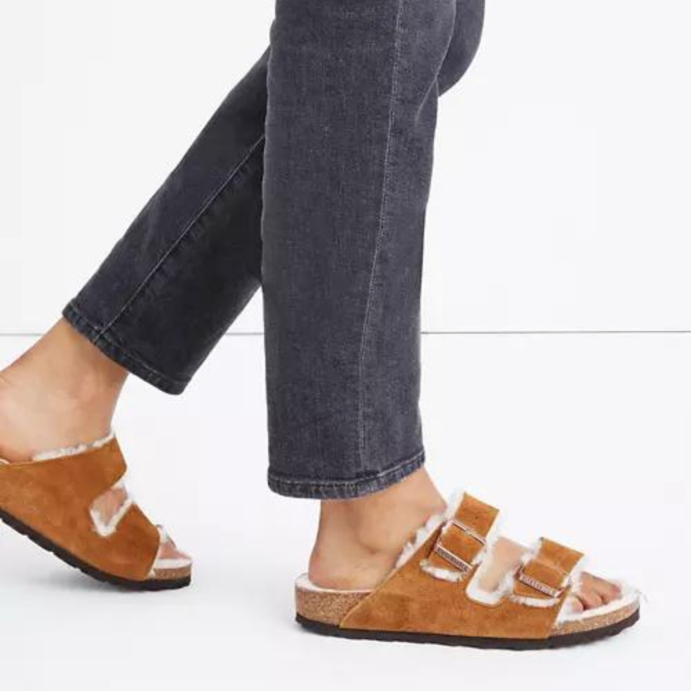 Birkenstock Arizona fur Brown