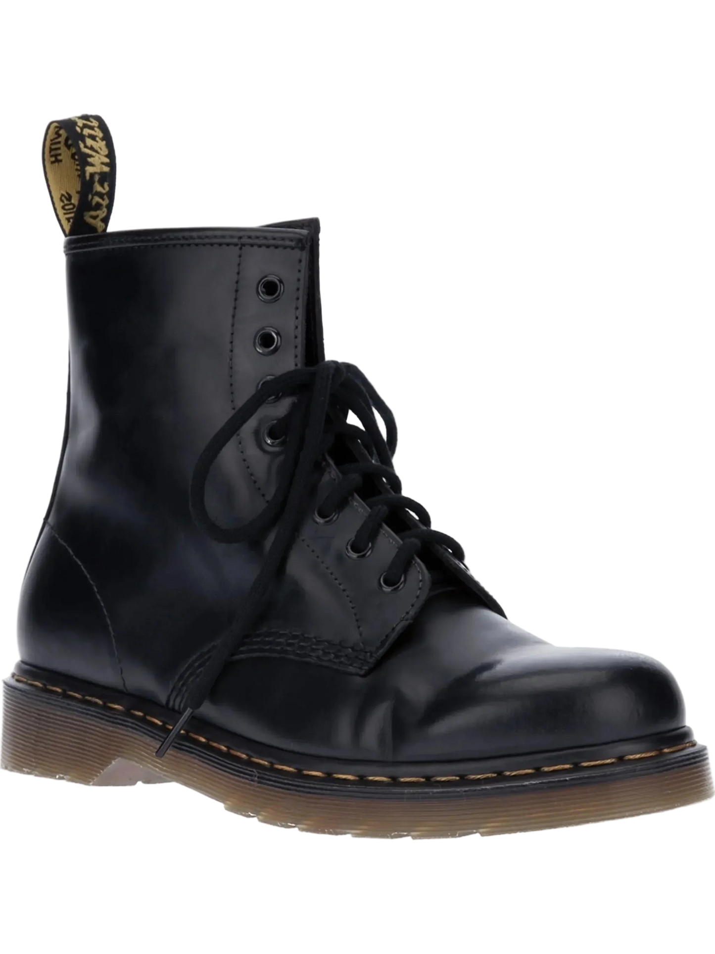 Dr. Martens Lace Up Black Leather Boots