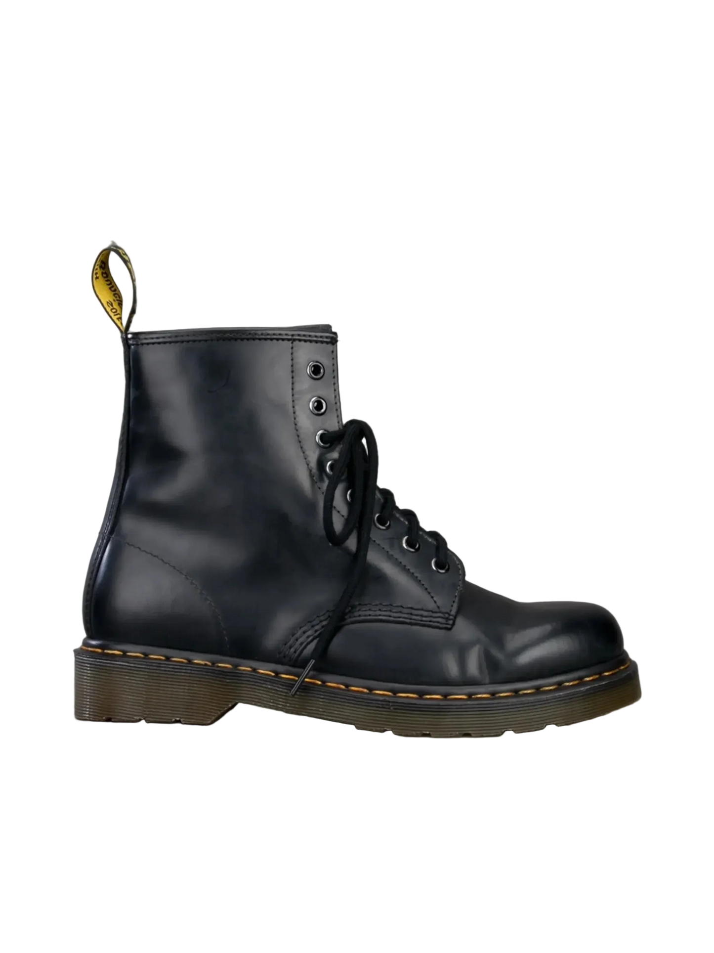 Dr. Martens Lace Up Black Leather Boots