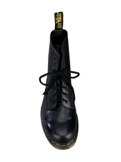 Dr. Martens Lace Up Black Leather Boots