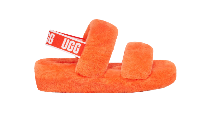 UGG Shoes | Ugg Fluff Yeah Slides orange