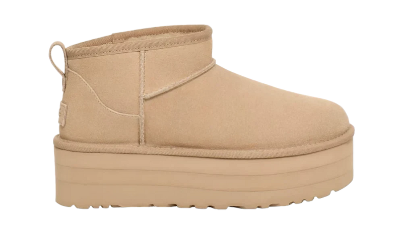 נעלי האג | מגפי האג Ugg Classic Ultra Mini Platform Driftwood