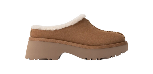 UGG Women's New Heights Cozy Clog Chestnut