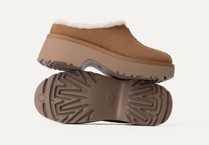 UGG Women's New Heights Cozy Clog Chestnut