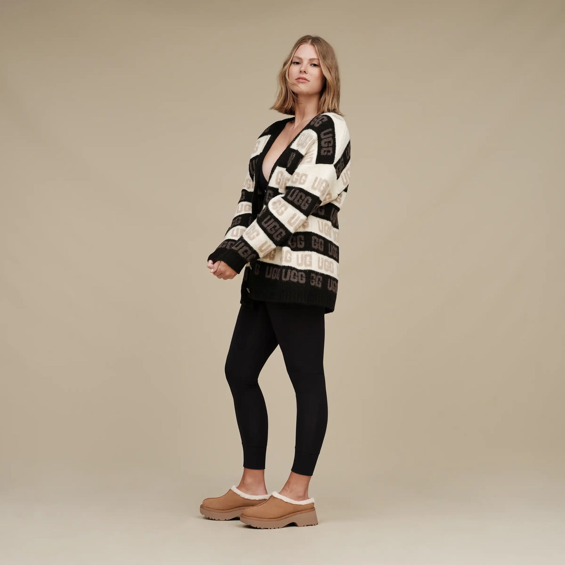 UGG Women's New Heights Cozy Clog Chestnut