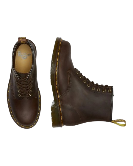 Dr. Martens 1460 Crazy Horse Leather Lace Up Boots