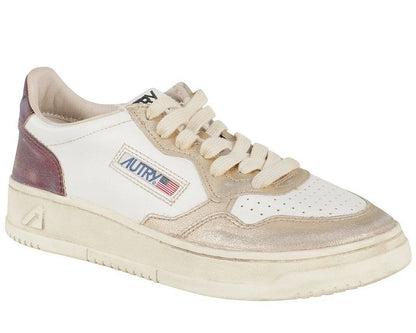 Autry Medalist Lace-Up Sneakers