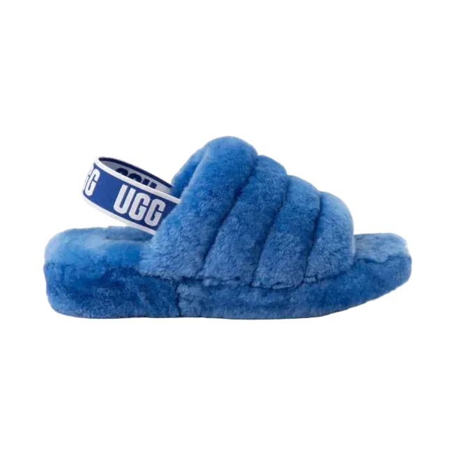 Ugg Fluff Yeah Slides Blue