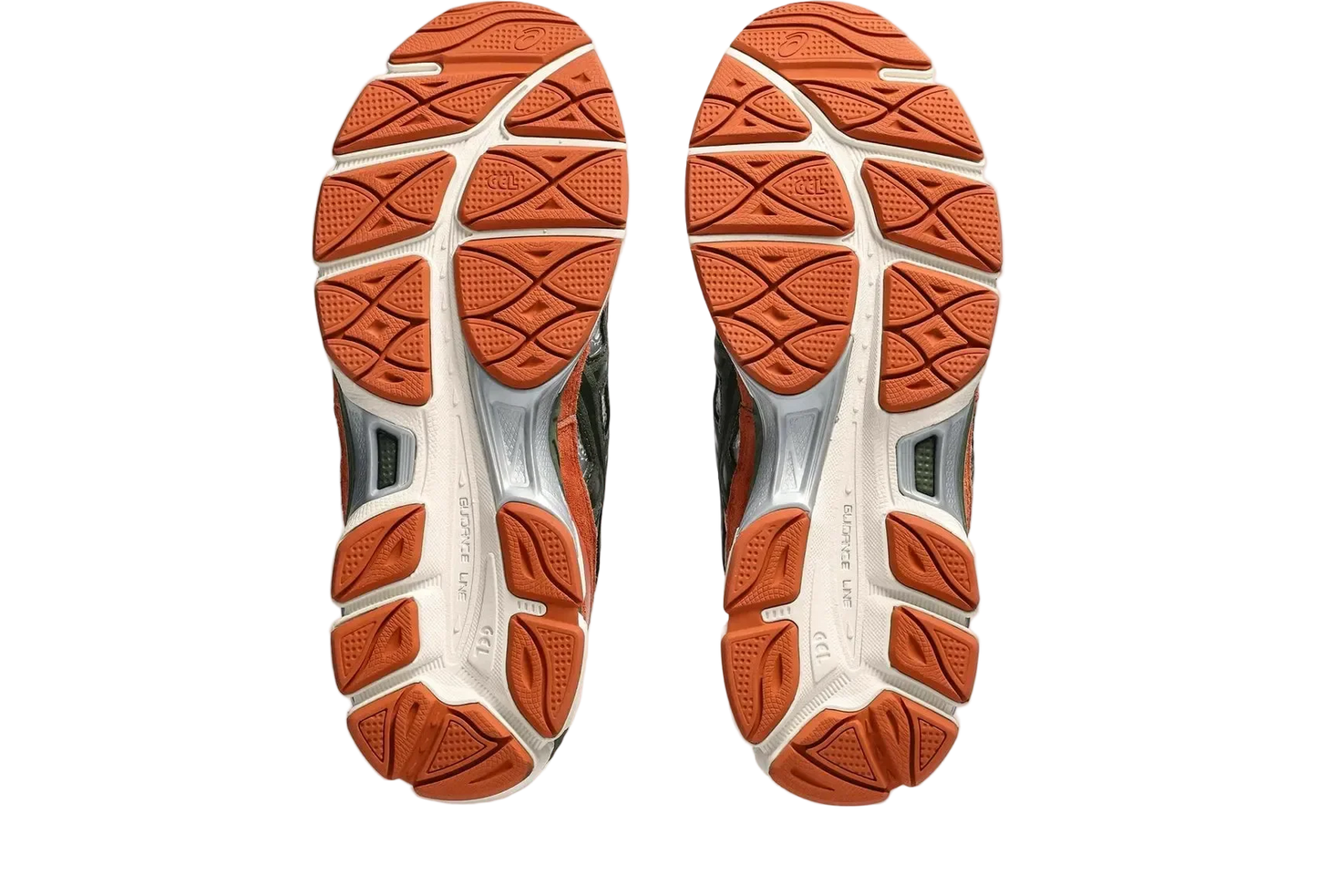ASICS Gel-NYC Oatmeal Forest Green Orange