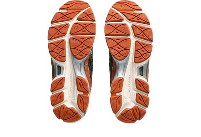 ASICS Gel-NYC Oatmeal Forest Green Orange