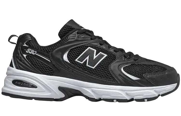 New Balance 530 Retro Black White