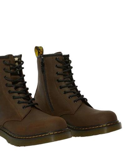 Dr. Martens Youth 1460 Faux Fur Lined Lace Up Boots