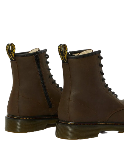 Dr. Martens Youth 1460 Faux Fur Lined Lace Up Boots