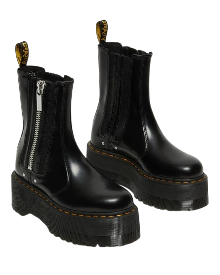 Dr. Martens 2976 Max Leather Platform Chelsea Boots