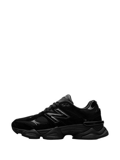 New Balance 9060 "Triple Black Patent" sneakers