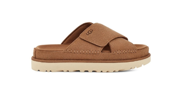 Ugg Goldenstar Cross Sandals Chestnut
