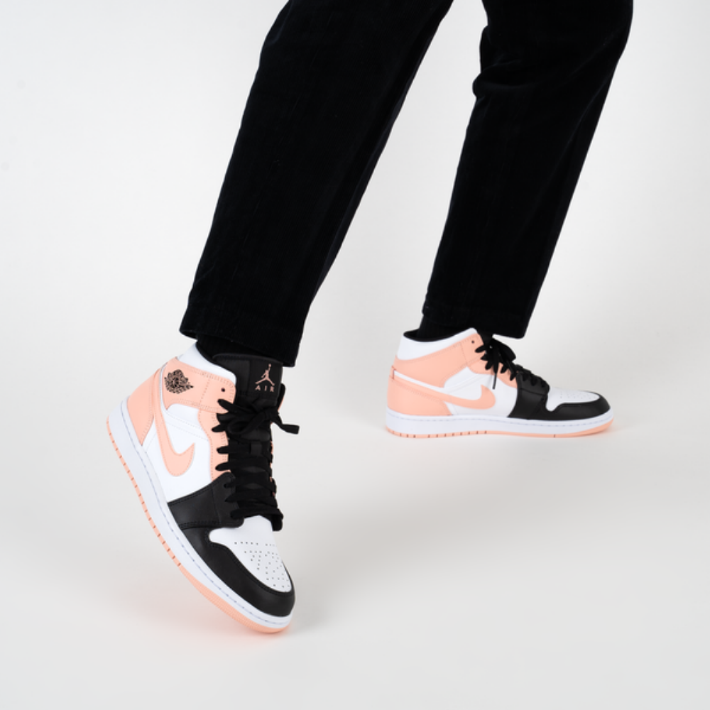 Nike Air Jordan | Nike Air Jordan 1 Mid Crimson Tint Toe