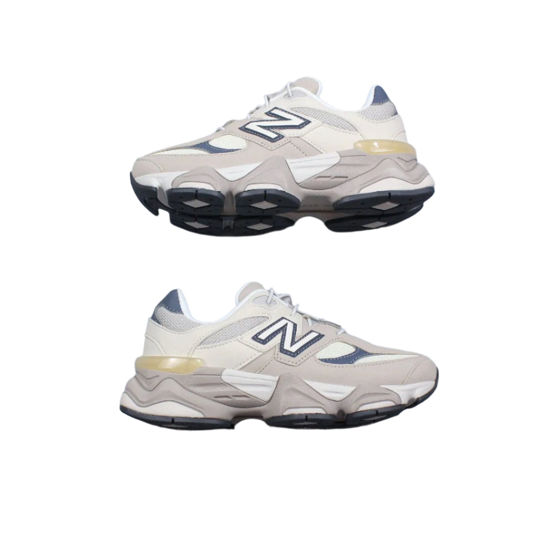 New Balance 9060 Kids Moonrock Linen Lace Toggle