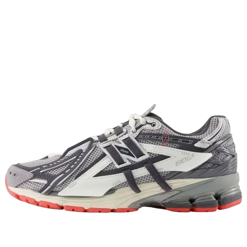 New Balance 1906 Slate Grey Drift Red