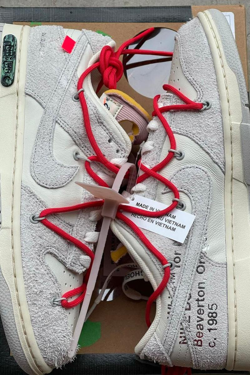 Nike Dunk x Off White Lot 33