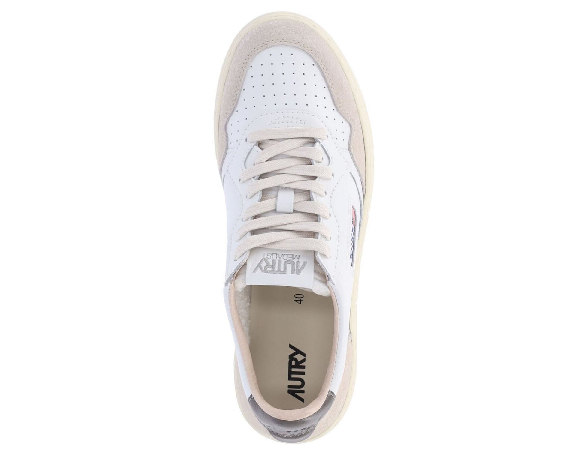 Autry Medalist Lace-Up Sneakers