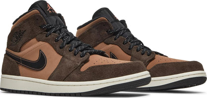 The Air Jordan 1 Mid SE – Dark Chocolate