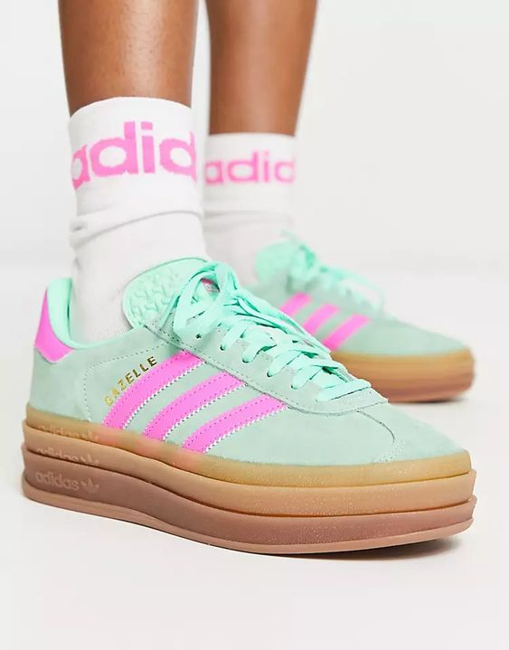 Adidas Originals Gazelle Bold Green