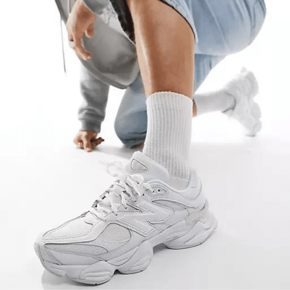 New Balance 9060 Triple White
