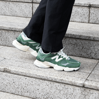 New Balance 9060 Green Suede