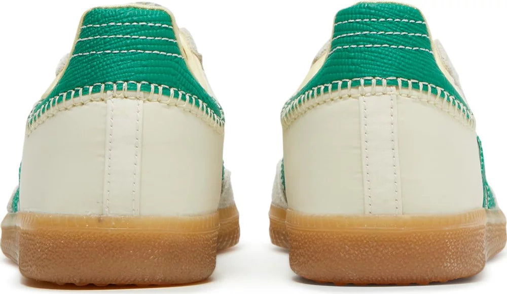 Wales Bonner x Samba – Cream White Bold Green