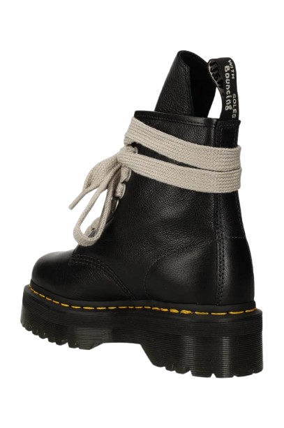 Dr. Martens Leather Biker Boots x Rick Owens