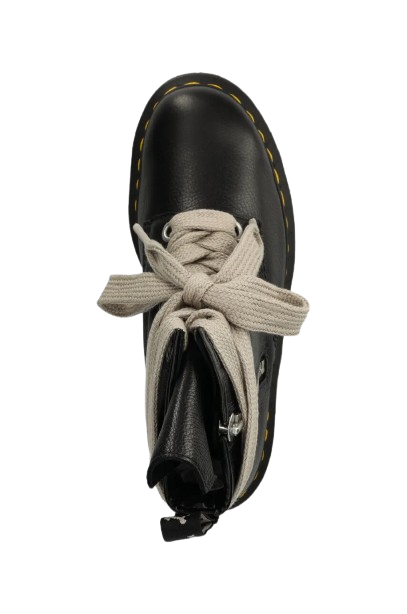 Dr. Martens Leather Biker Boots x Rick Owens