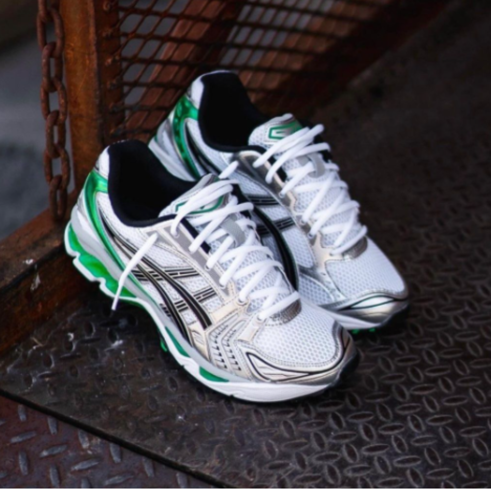 Asics Gel Kayano 14 White Malachite Green