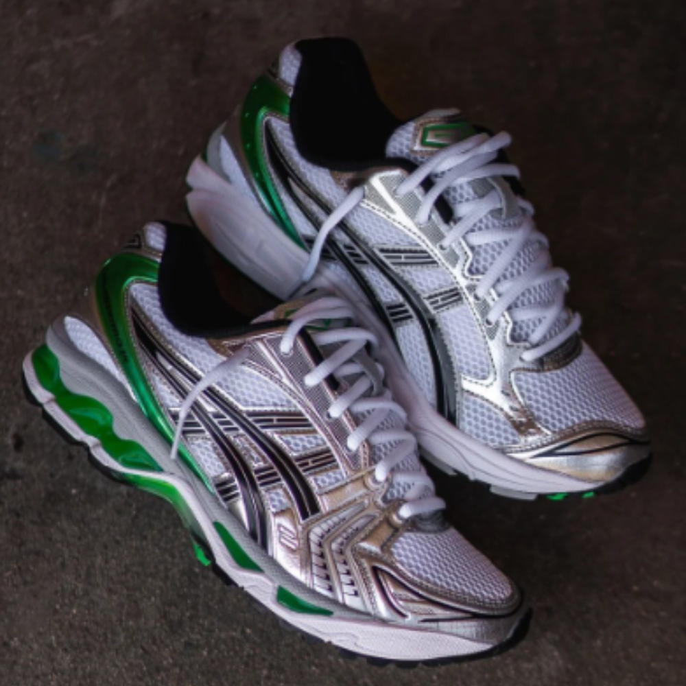 Asics Gel Kayano 14 White Malachite Green