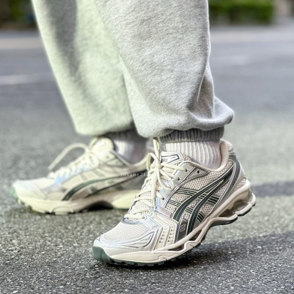 Asics Kayano 14 Birch Dark Pewter