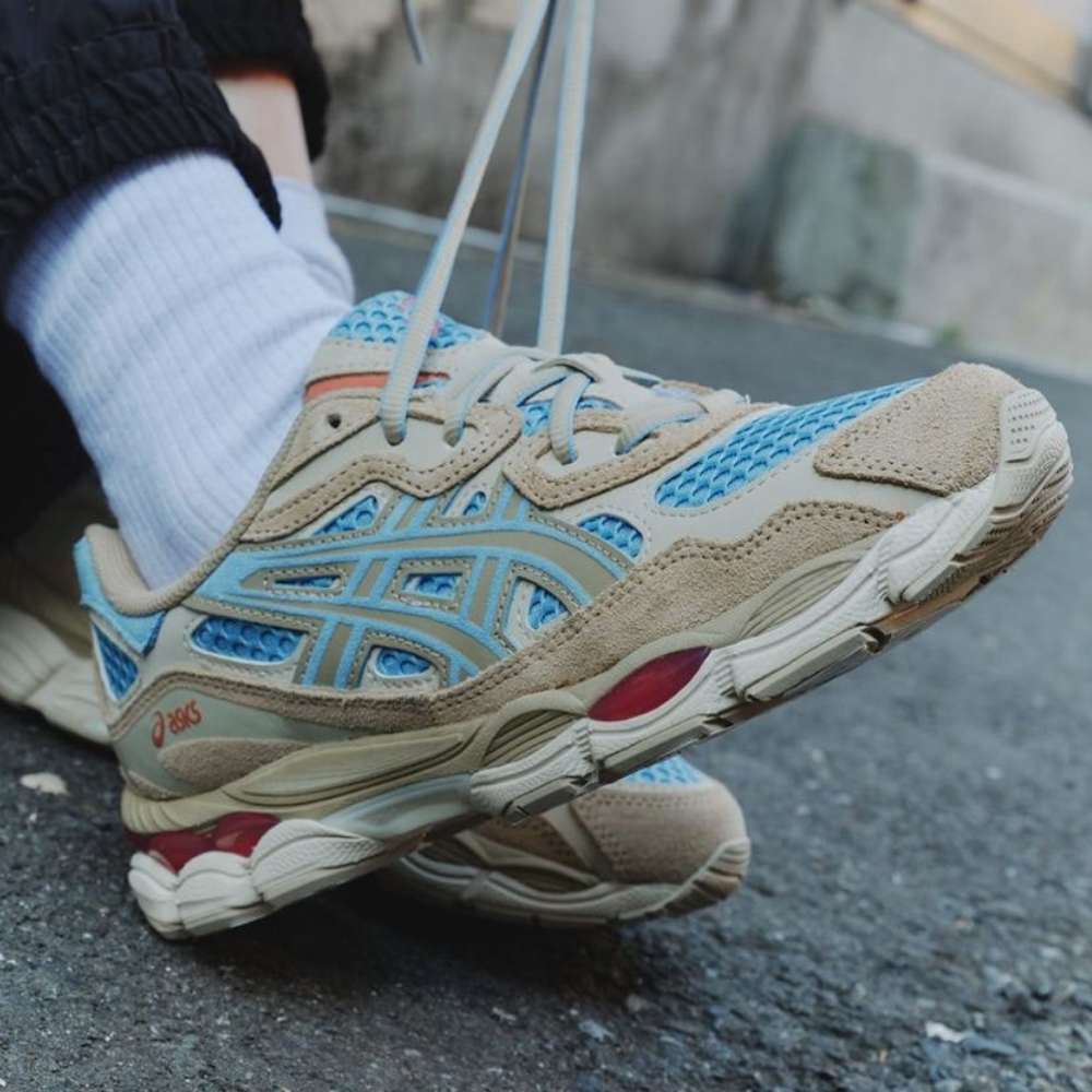 Asics Kayano 14 Harbor Blue Wood Crepe