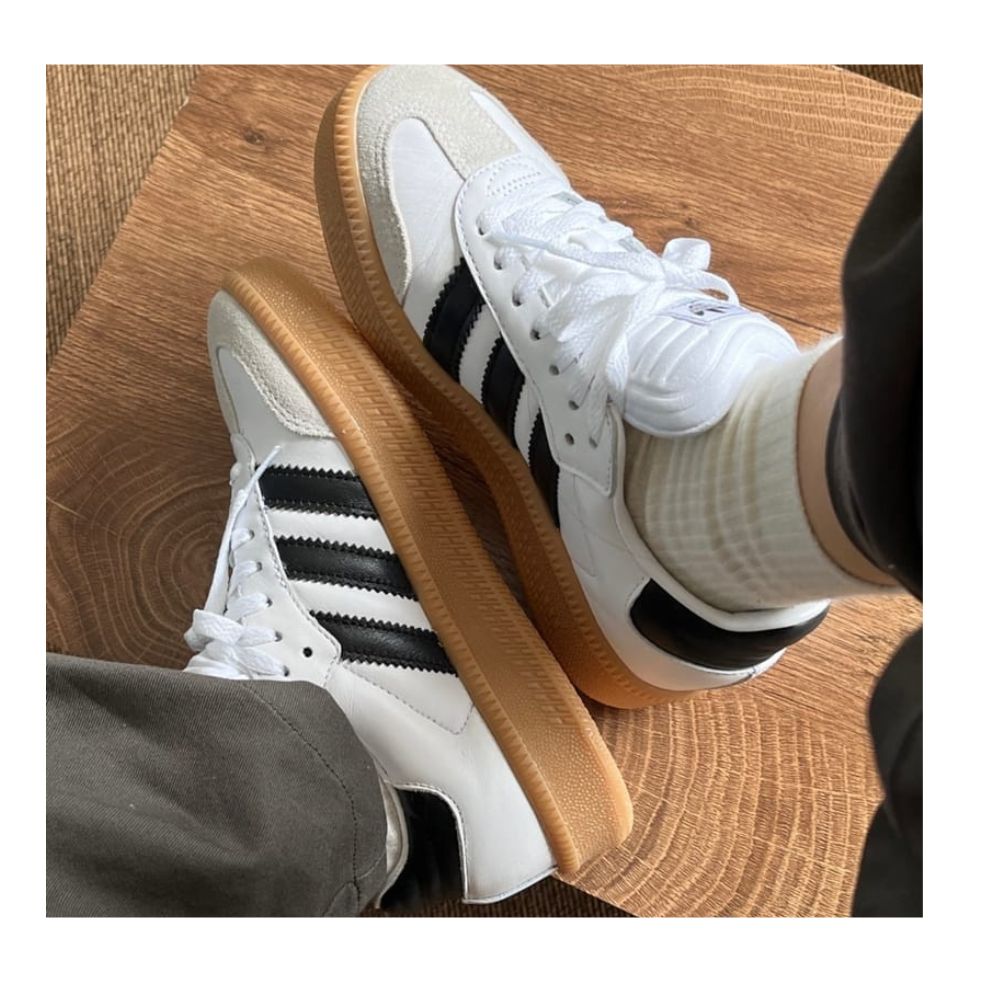Adidas Samba Xlg White Black