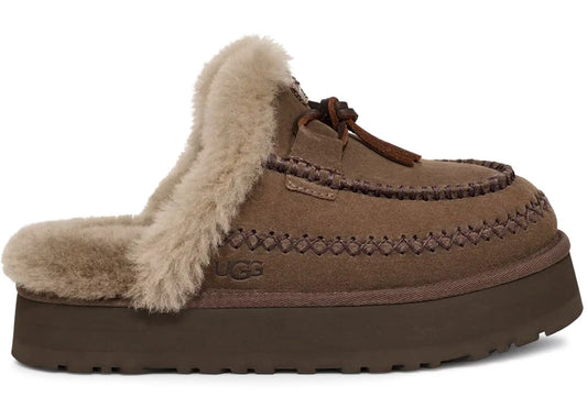 UGG Disquette Alpine Slipper Dark Brown