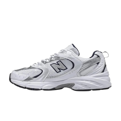 New Balance 530 White Silver Navy