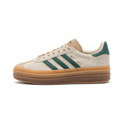 Adidas Gazelle Bold Magic Beige Collegiate Green