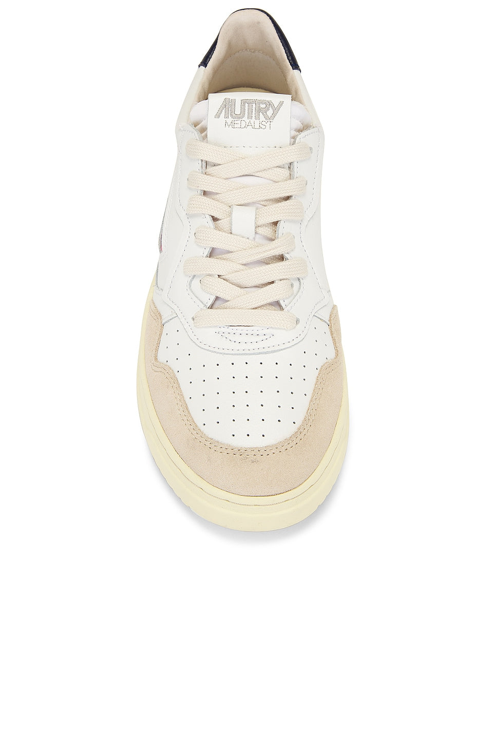 Autry Medalist Low Leather Suede Sneaker Gray Black