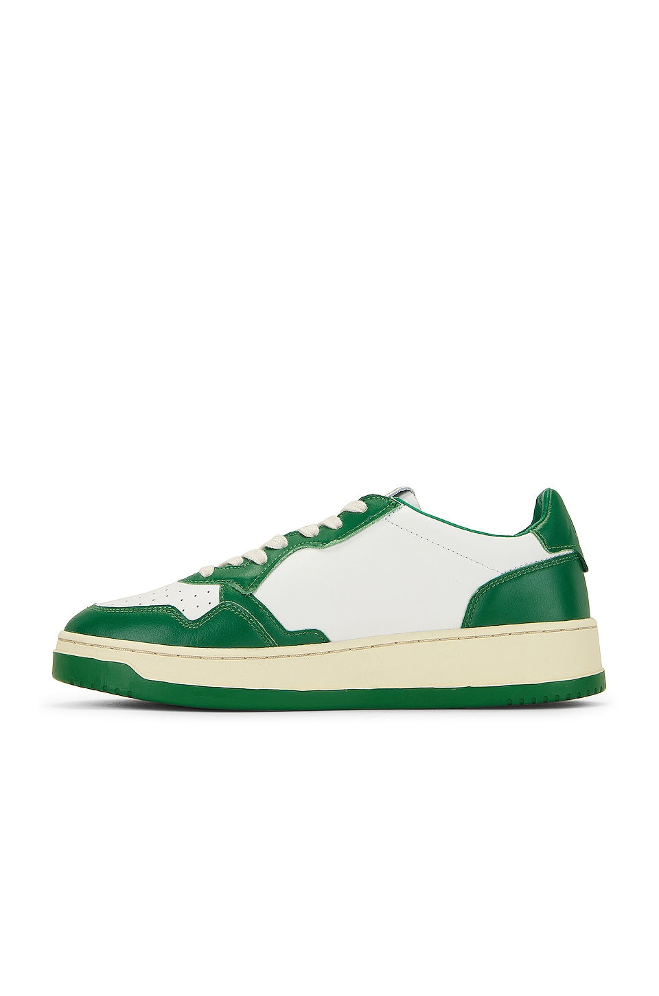 Autry Medalist Low Sneaker White Green