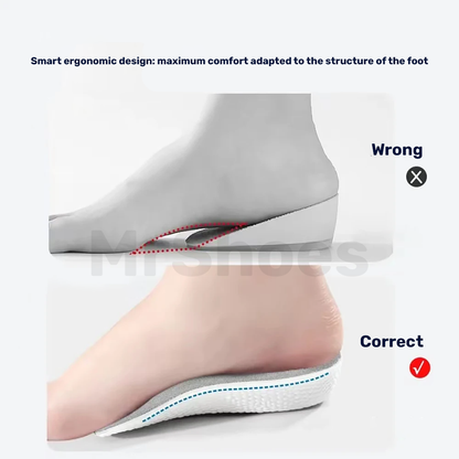 MrShoes Insoles – Orthopedic Insoles for Height Increase up to 8 cm